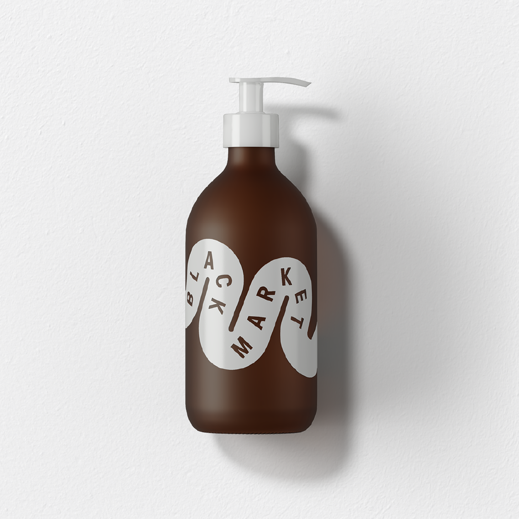 Load image into Gallery viewer, Blackmarket Reusable Bottle in Amber