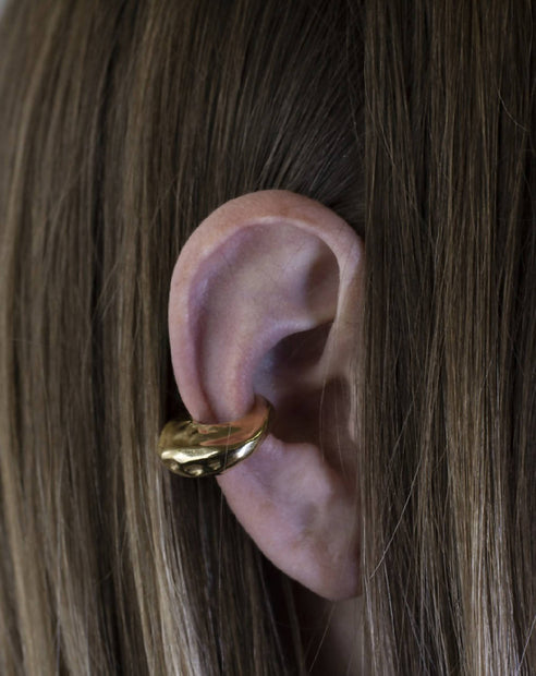 Pat Guzik Gold Earcuff Earring