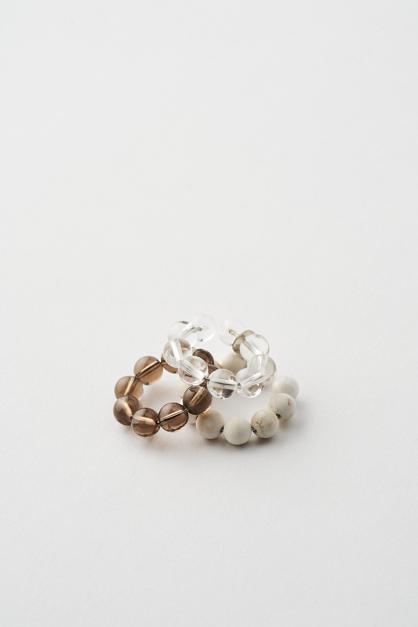 Mussels and Muscles Small Spheres Earcuff