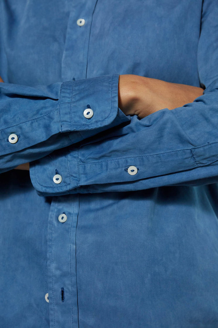 Load image into Gallery viewer, Archivist Studio Ines Blue Women Shirt