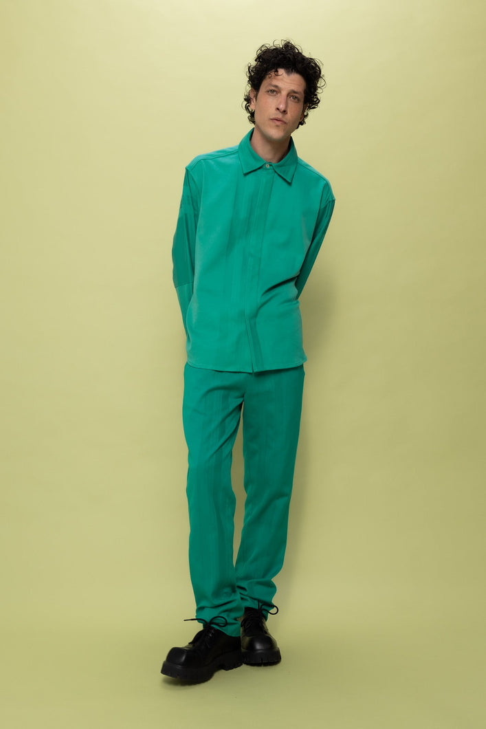 Load image into Gallery viewer, Nore Overshirt Seaweed Green