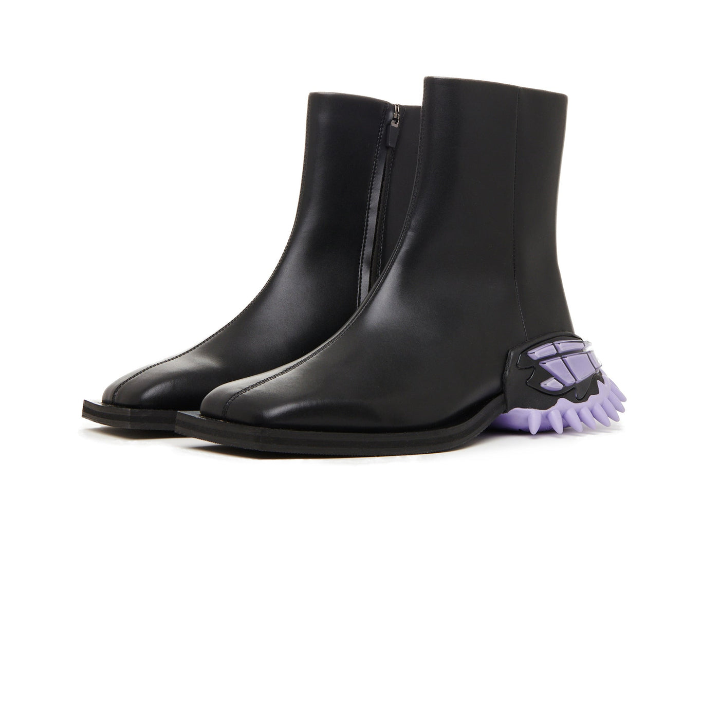 Rombaut Embryo Black Purple Future Leather Boot