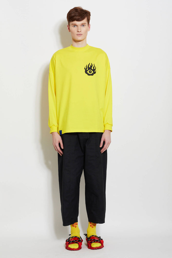 Load image into Gallery viewer, Pat Guzik Yellow Star Picker Longsleeve T-Shirt