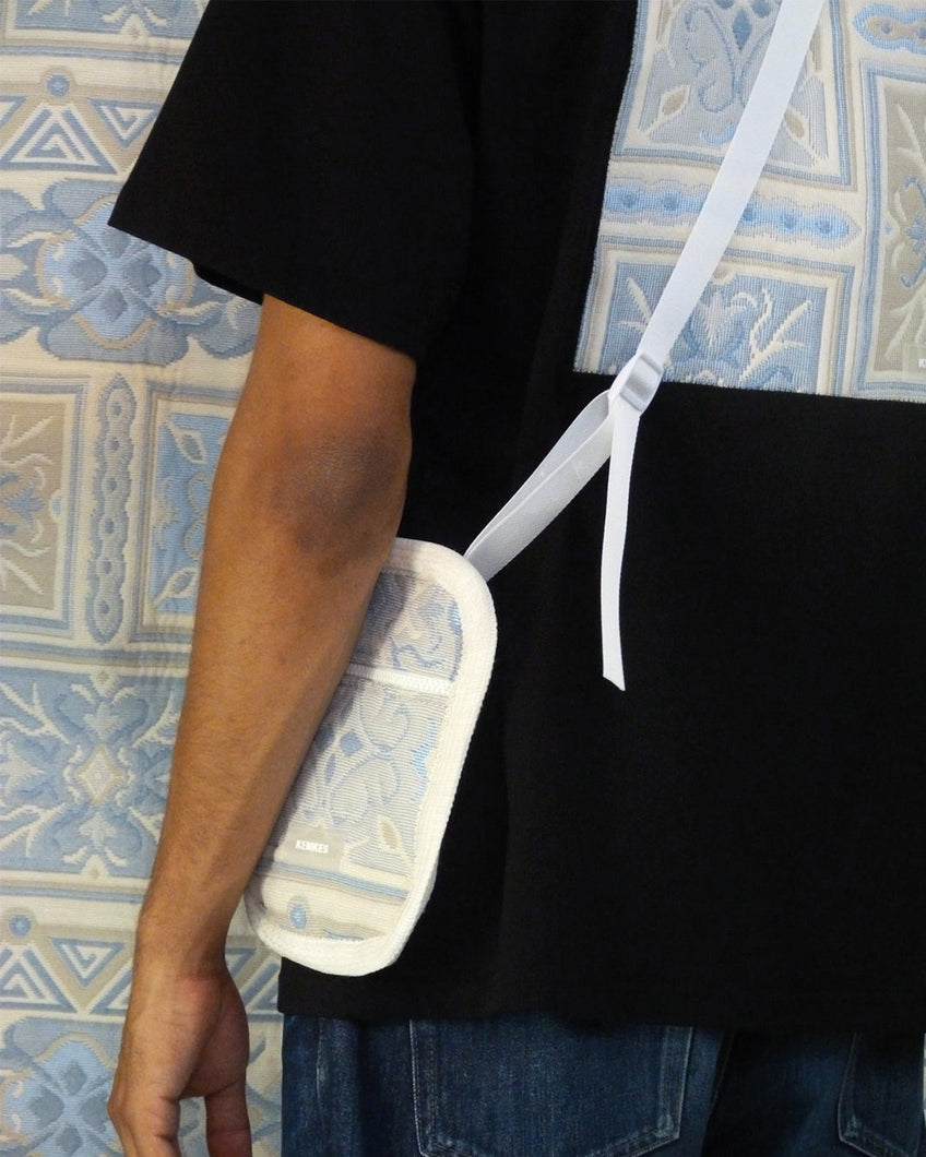 Load image into Gallery viewer, Kemkes Essentials bag jacquard blue