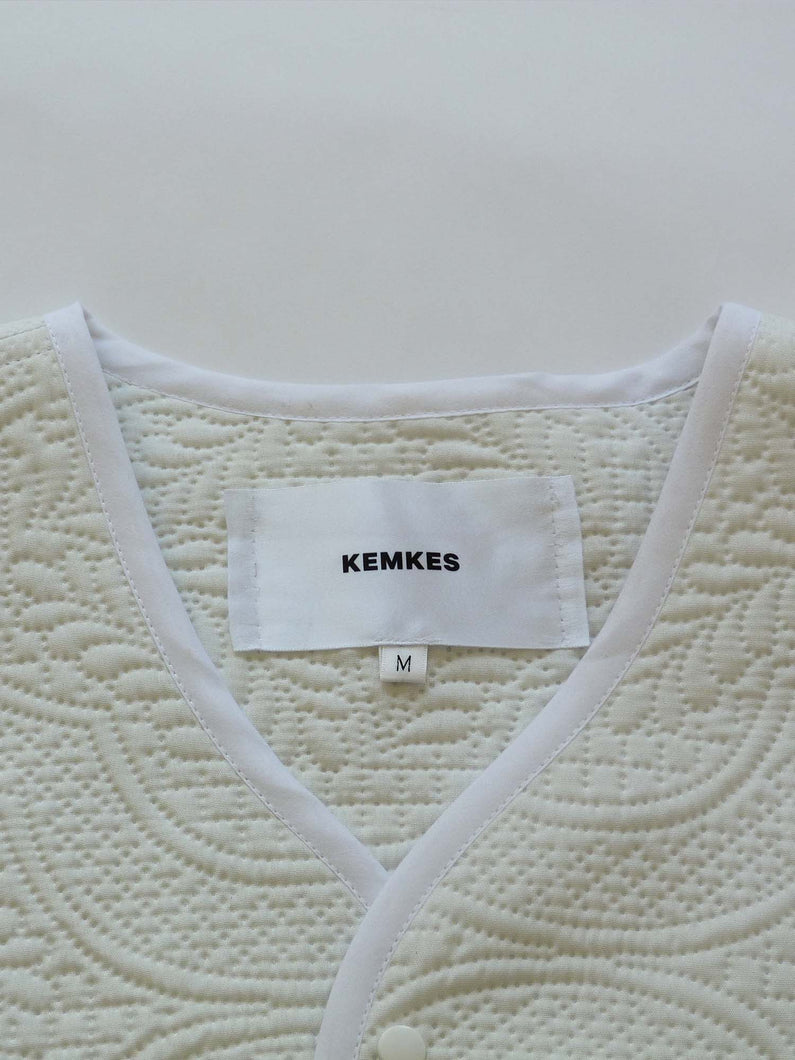 Load image into Gallery viewer, Kemkes White Technical Quilt Bodywarmer M