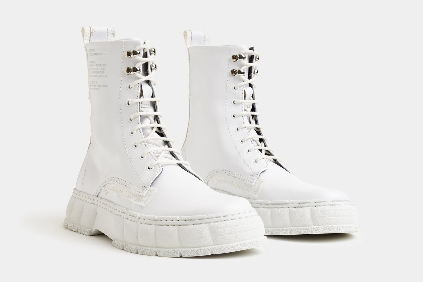Virón 1992 White Apple Nylon Boots
