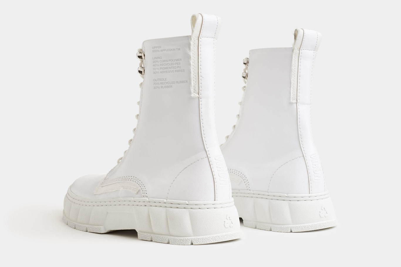 Virón 1992 White Apple Nylon Boots