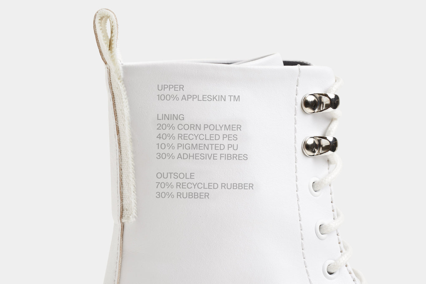 Virón 1992 White Apple Nylon Boots