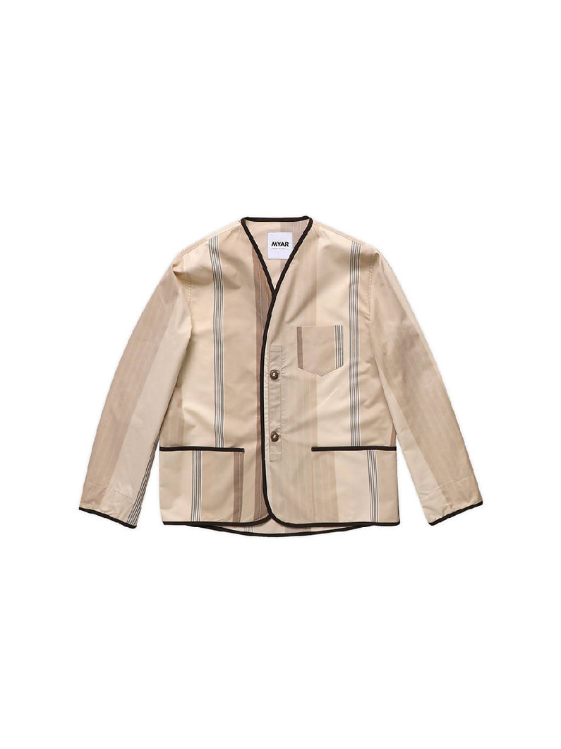 Load image into Gallery viewer, Myar Beige Myln1 Patch Jacket