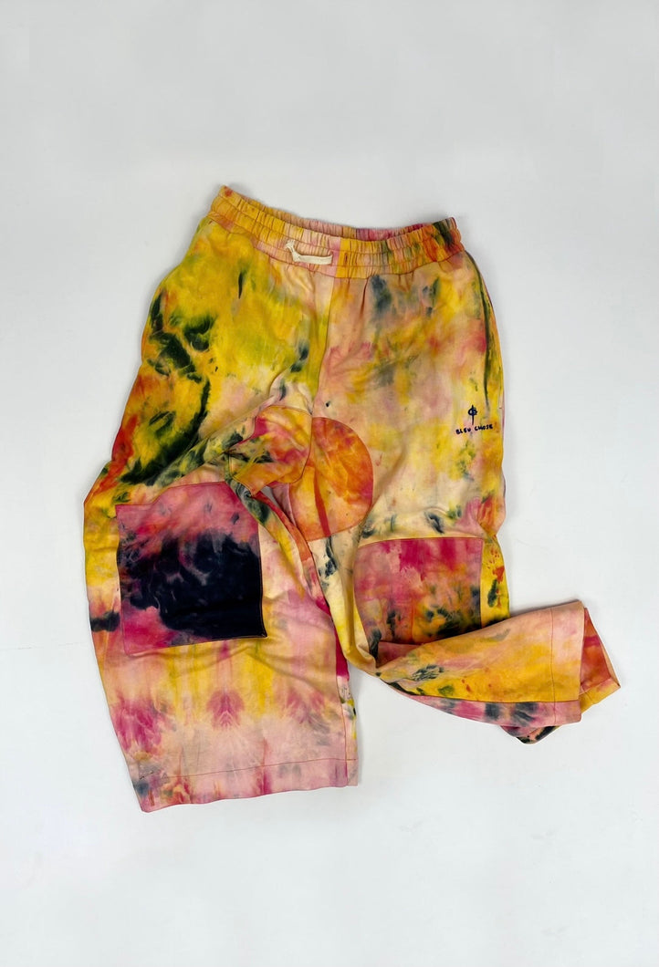 Load image into Gallery viewer, Bleu Chose Tie Dye Trackpants