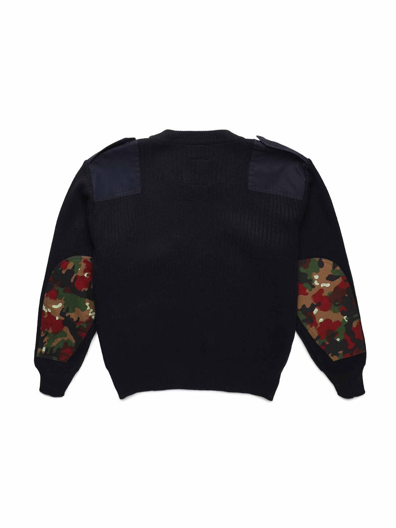 Load image into Gallery viewer, Myar Vintage Navy Blue Italian Army Sweater