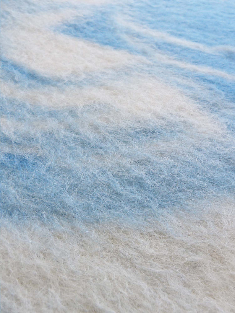 Load image into Gallery viewer, Kemkes Light Blue Wool Spencer L