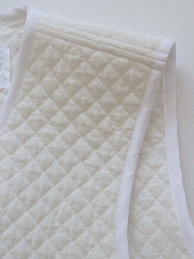 Load image into Gallery viewer, Kemkes White Diamond Quilt Bodywarmer S