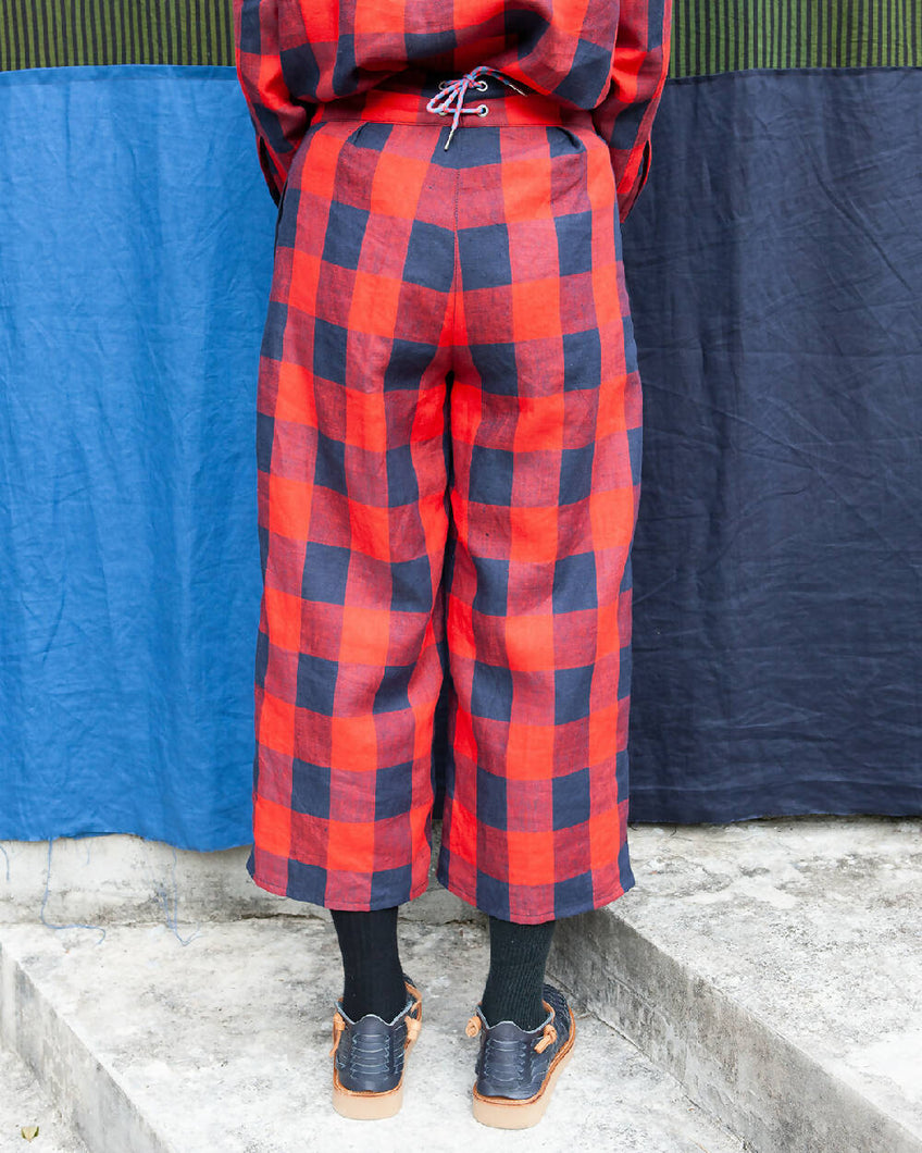 Load image into Gallery viewer, W&#39;Menswear Mountain Pants In Check