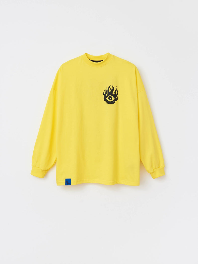 Load image into Gallery viewer, Pat Guzik Yellow Star Picker Longsleeve T-Shirt