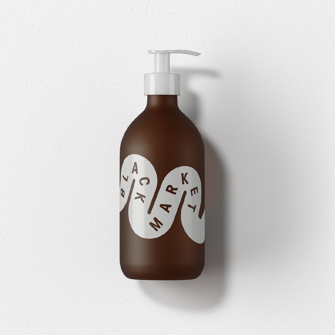 Blackmarket Reusable Bottle in Amber