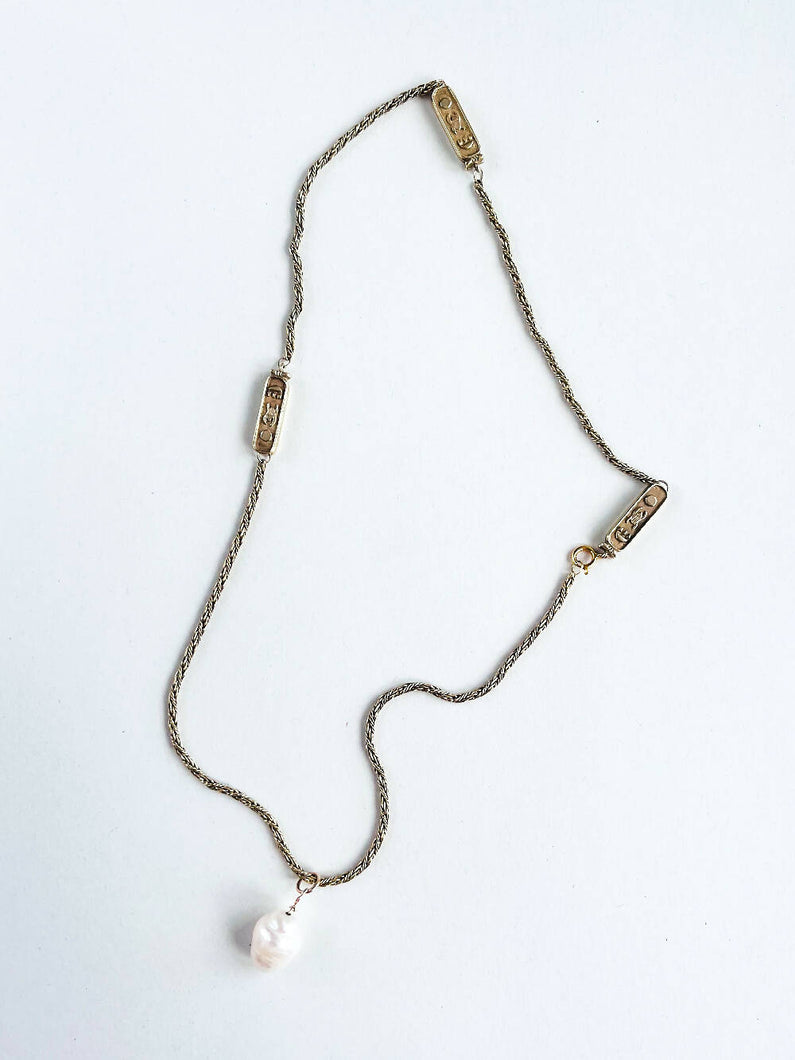 Load image into Gallery viewer, SHUV SHUV hieroglyphic necklace