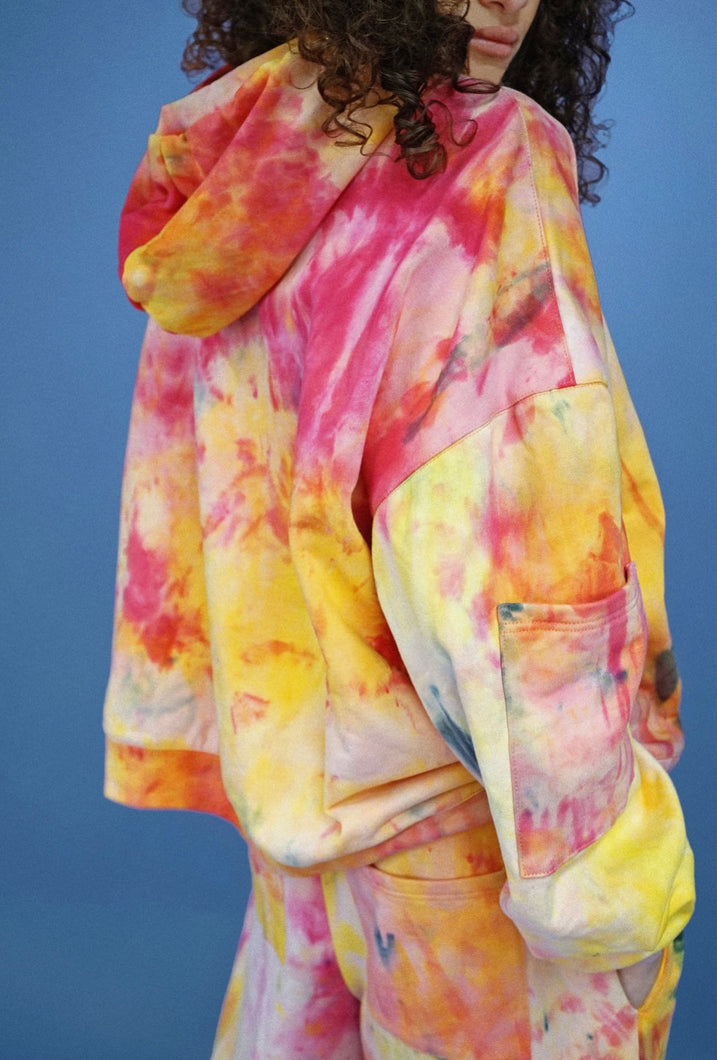 Load image into Gallery viewer, Bleu Chose Tie Dye Trackpants