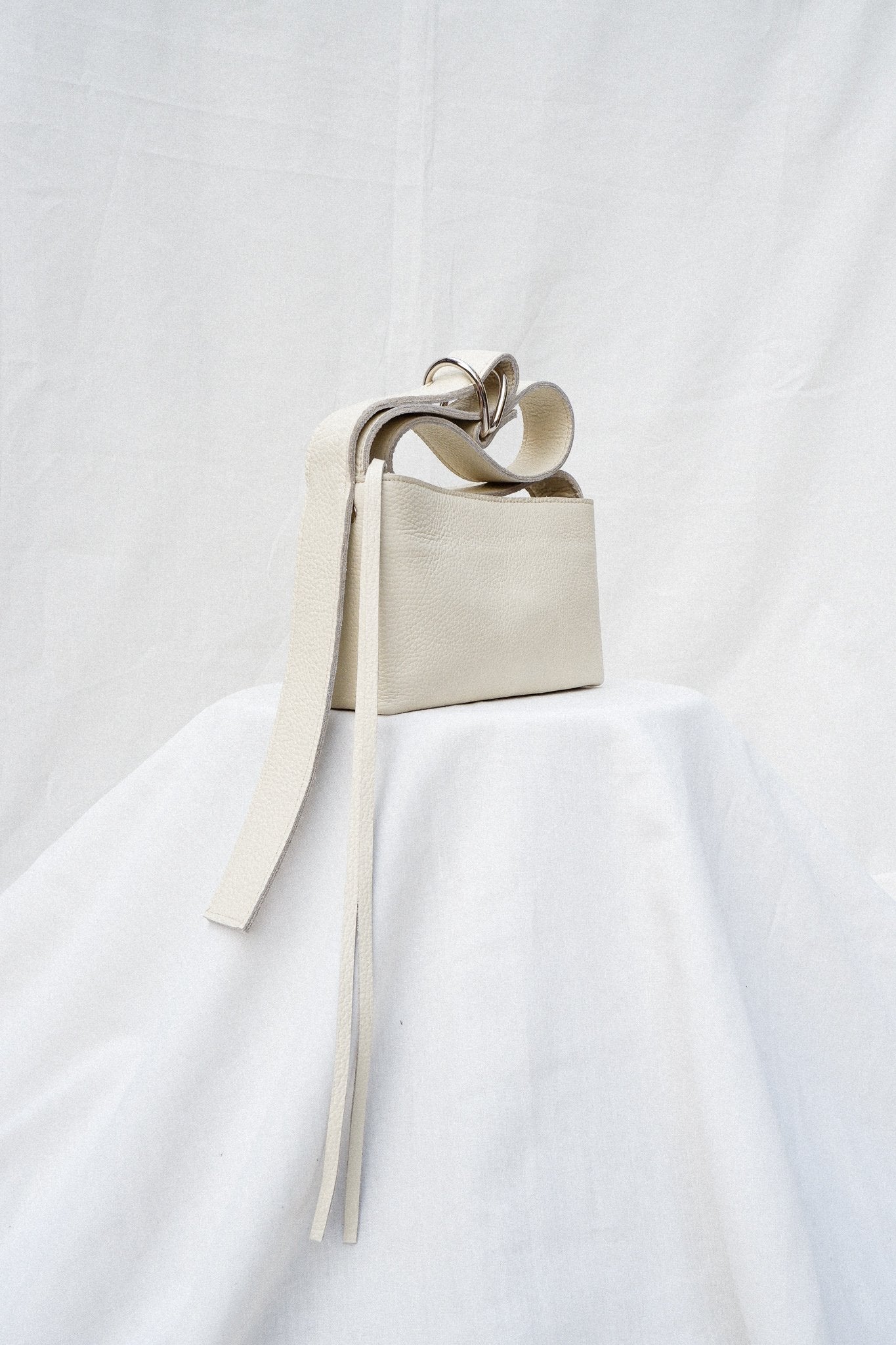 Nona White Box Bag