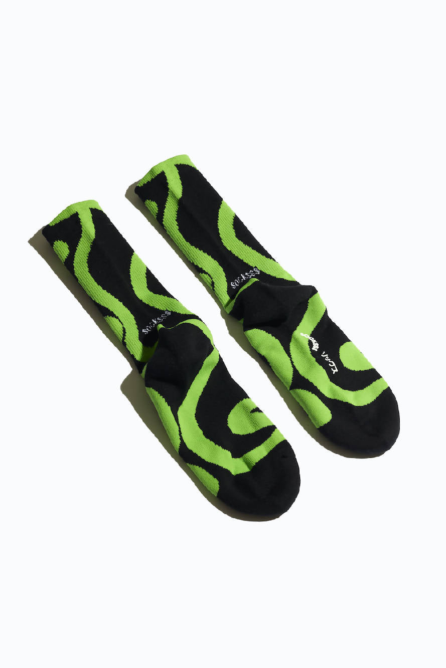 Socksss Green Trouble Organic Sock
