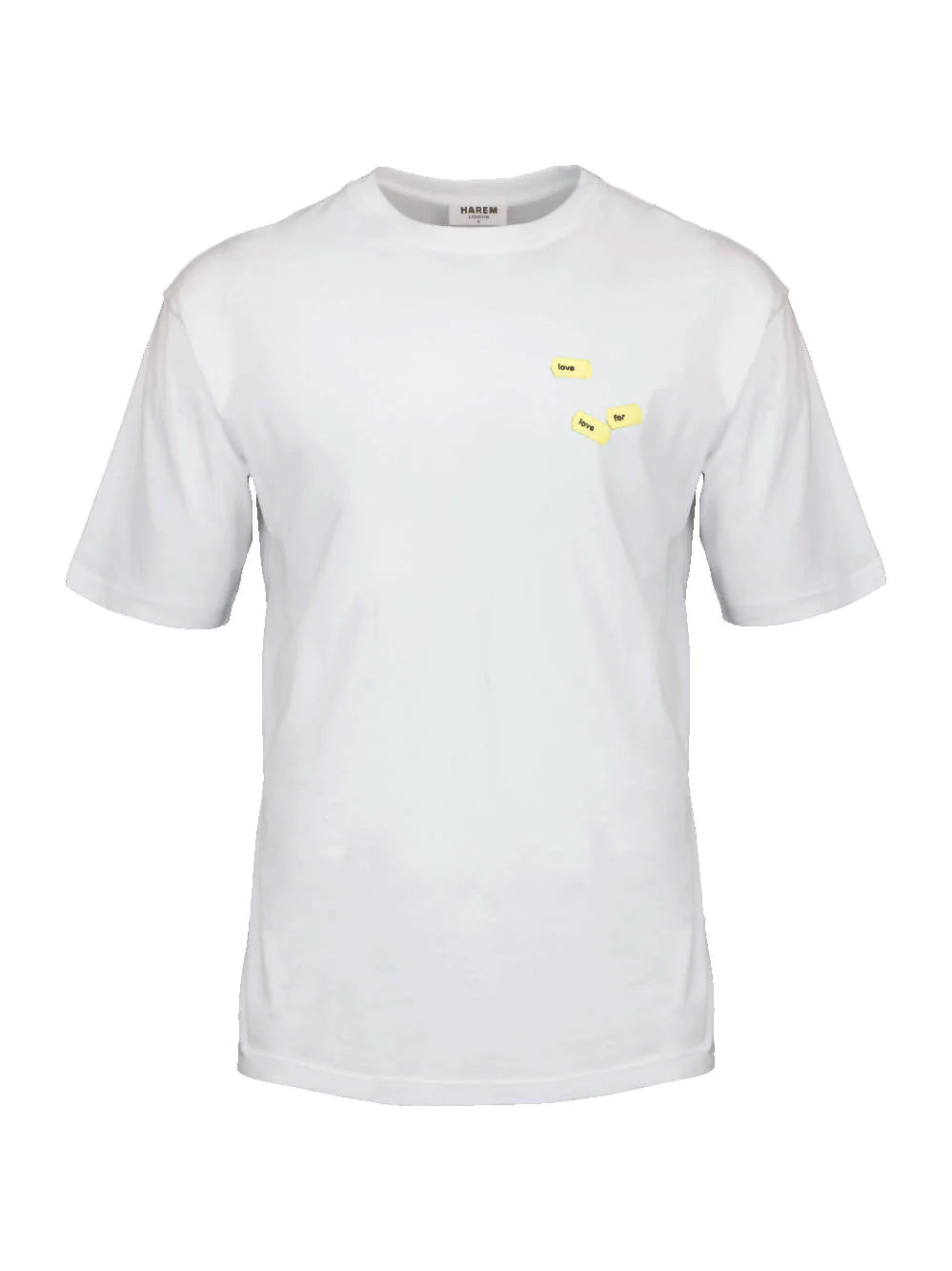 harem london White Organic Love T-shirt