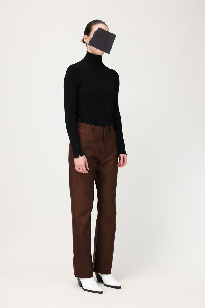 Load image into Gallery viewer, Martan Dani Trousers Chocolate Brown