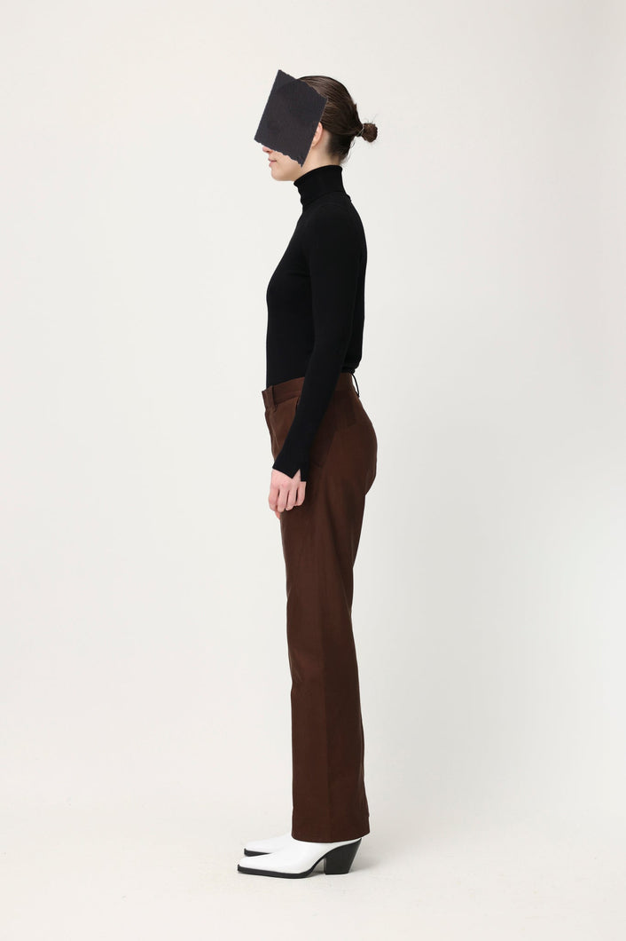 Load image into Gallery viewer, Martan Dani Trousers Chocolate Brown