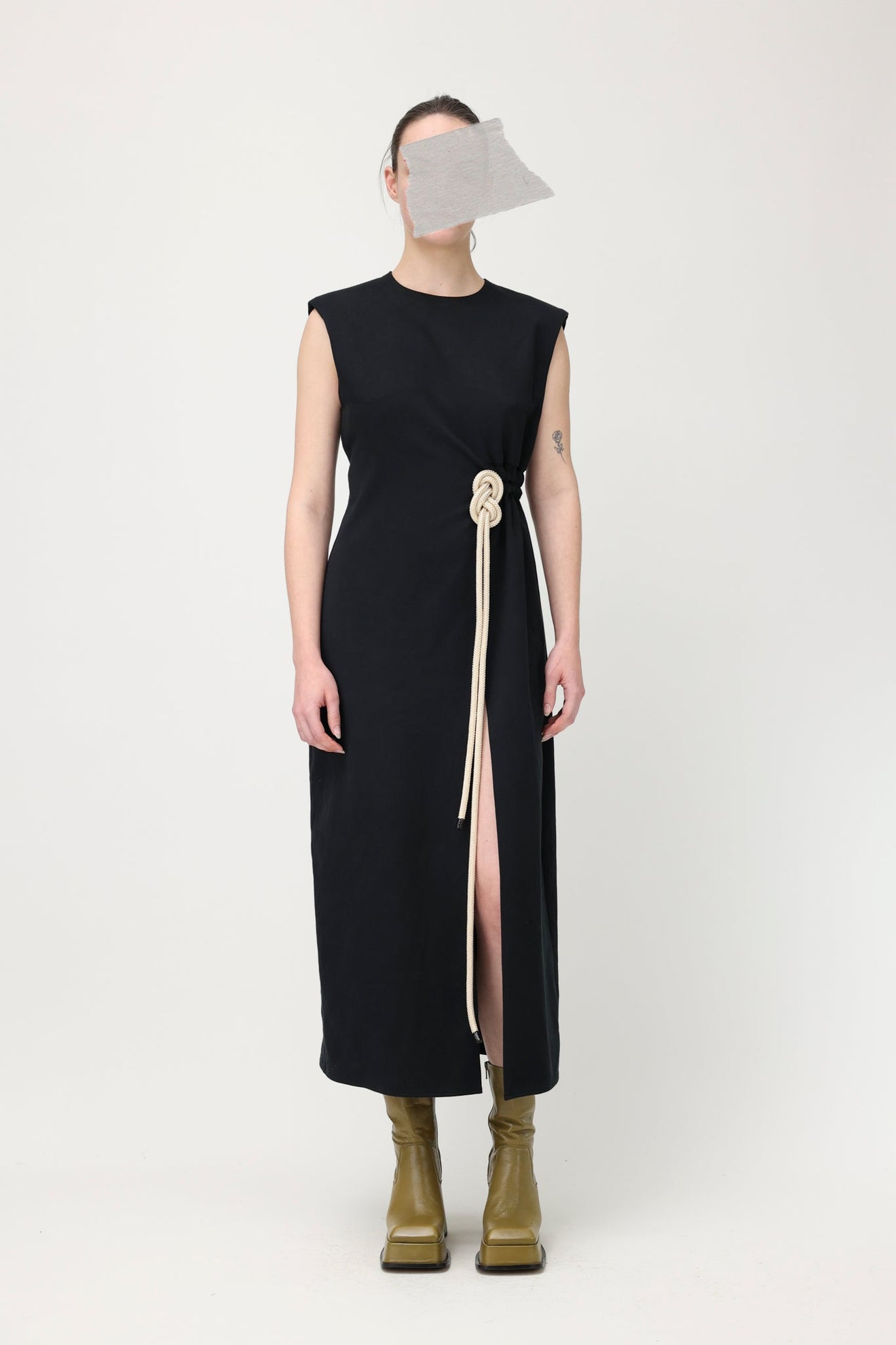 Martan Julia Dress Charcoal Black