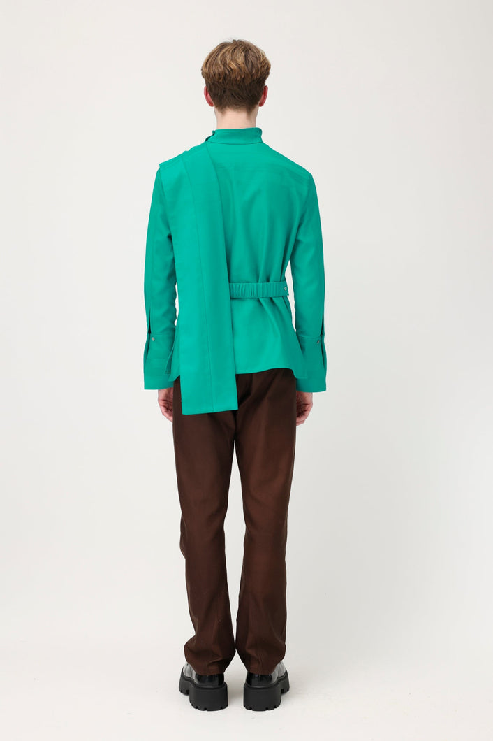 Load image into Gallery viewer, Martan Nina Top Seaweed Green