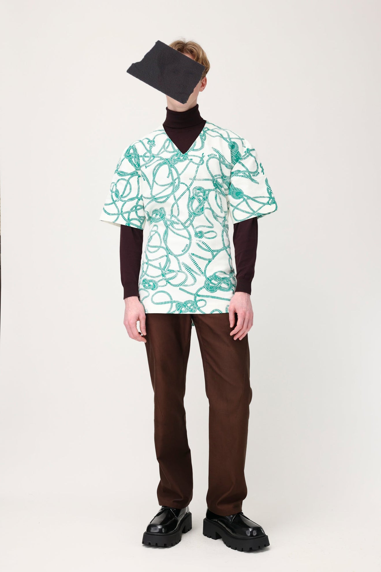 Martan Mathou T-shirt Knotted Print