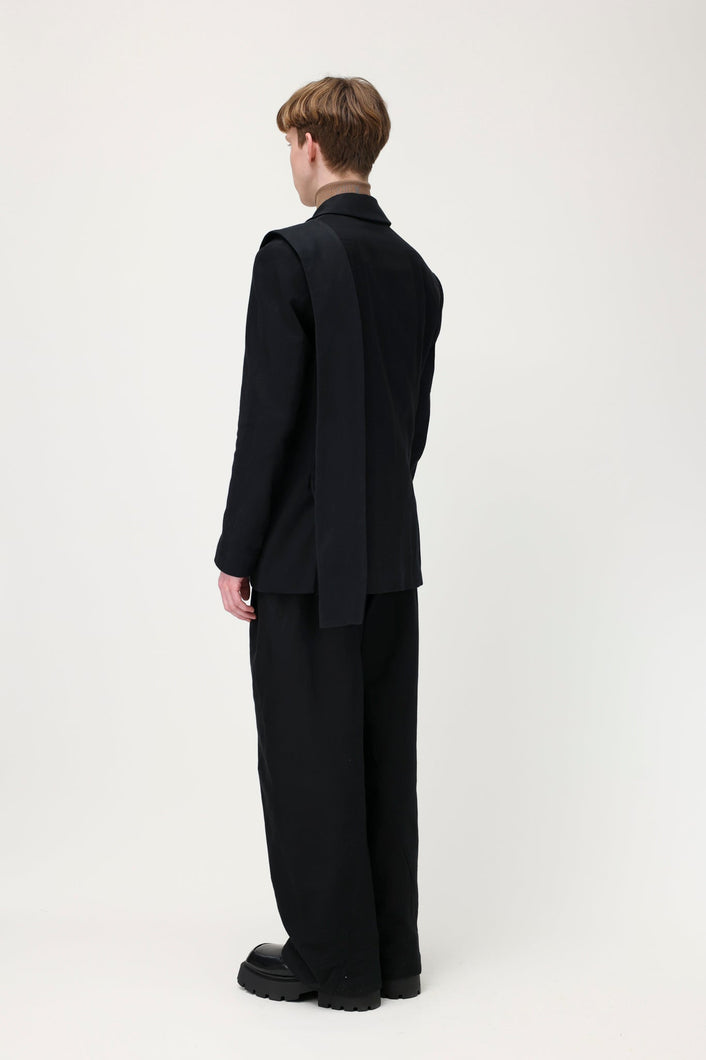 Load image into Gallery viewer, Martan Wibo Blazer Charcoal Black