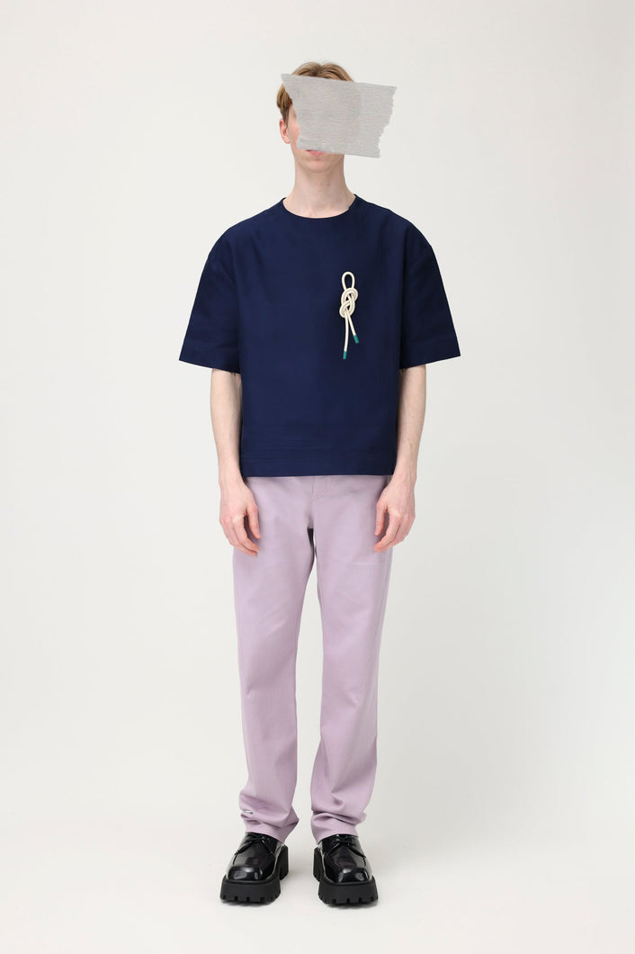 Load image into Gallery viewer, Martan Charlie T-shirt Navy Blue