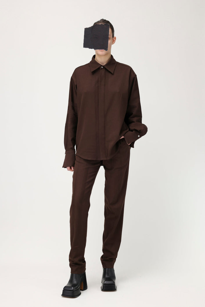 Load image into Gallery viewer, Martan Nore Trousers Chocolate Brown