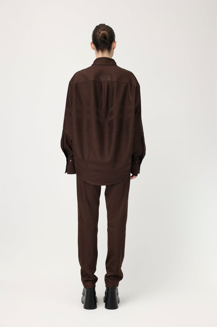 Load image into Gallery viewer, Martan Nore Trousers Chocolate Brown