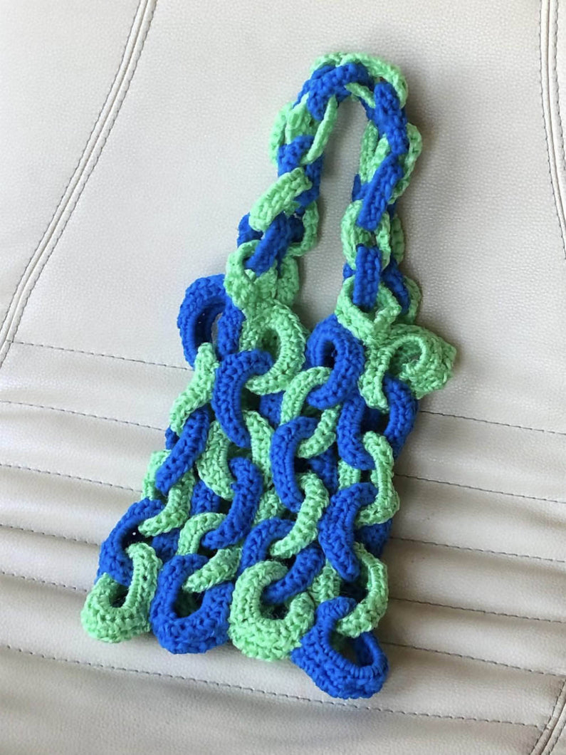 Load image into Gallery viewer, Slush Crocheted Loop Bag