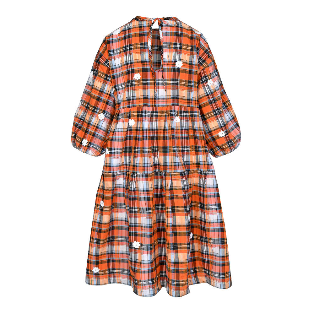 Load image into Gallery viewer, Pat Guzik Daisy Dress Orange