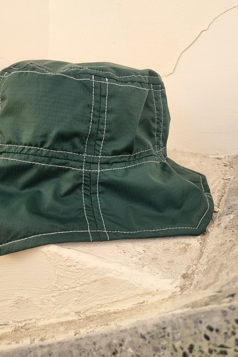 1800 Gallons LIMITED Upcycled Green Raincoat Hexy Hat