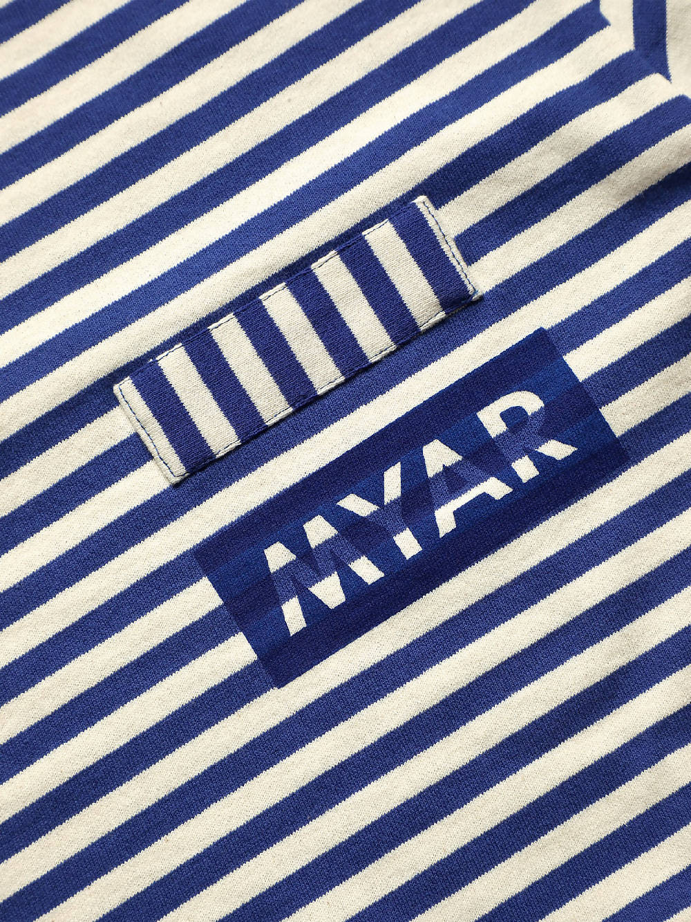 Myar Blue And White Rut0Z Striped T-Shirt