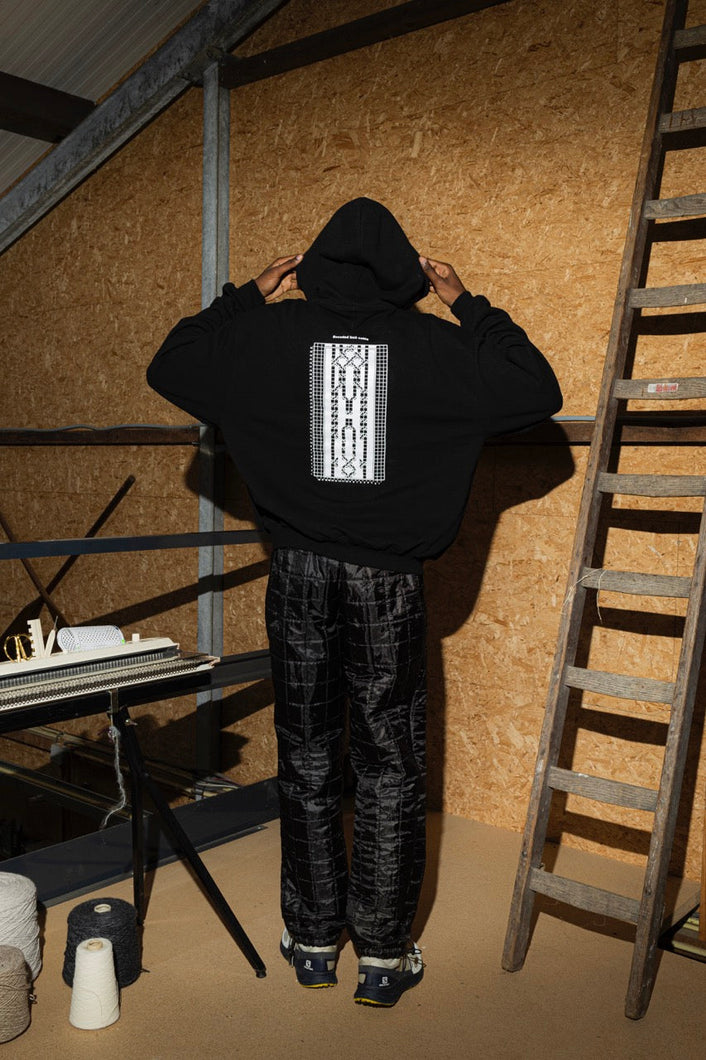 Load image into Gallery viewer, Kemkes Hoodie cable knit print