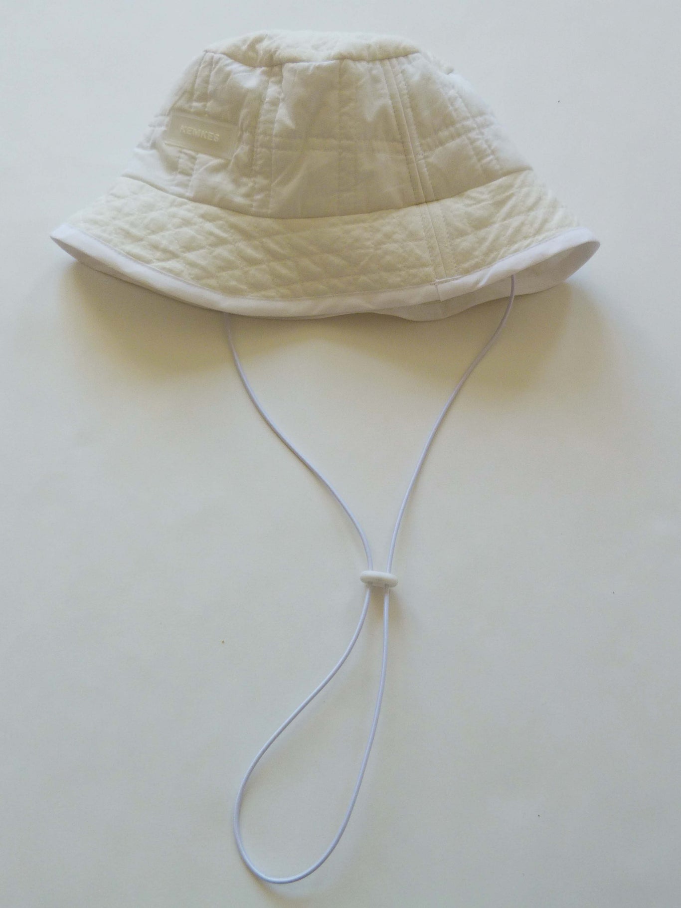 Kemkes White Diamond Quilt Bucket hat