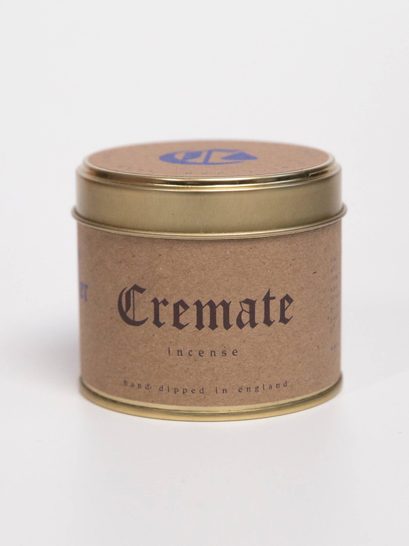 Cremate Natural Incense Tin Mary Mother Of God