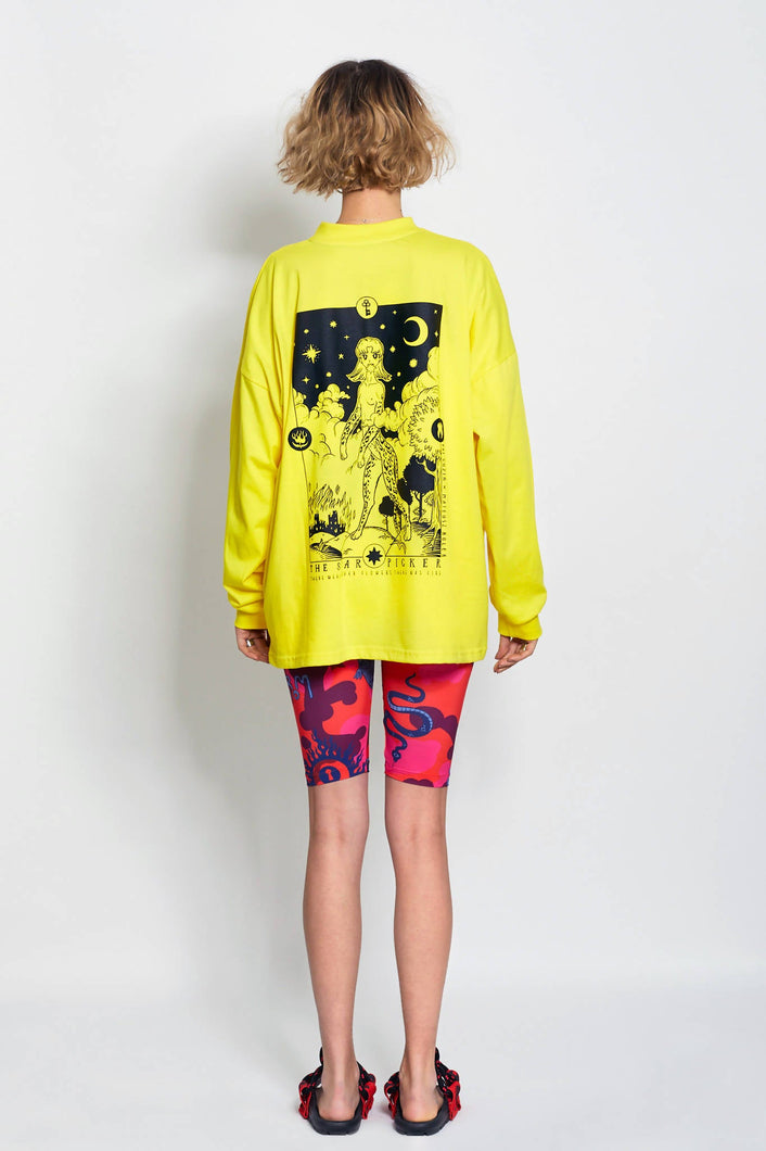Load image into Gallery viewer, Pat Guzik Yellow Star Picker Longsleeve T-Shirt
