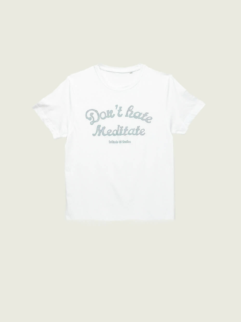 Solitude Studios 'Don't Hate Meditate' T-Shirt