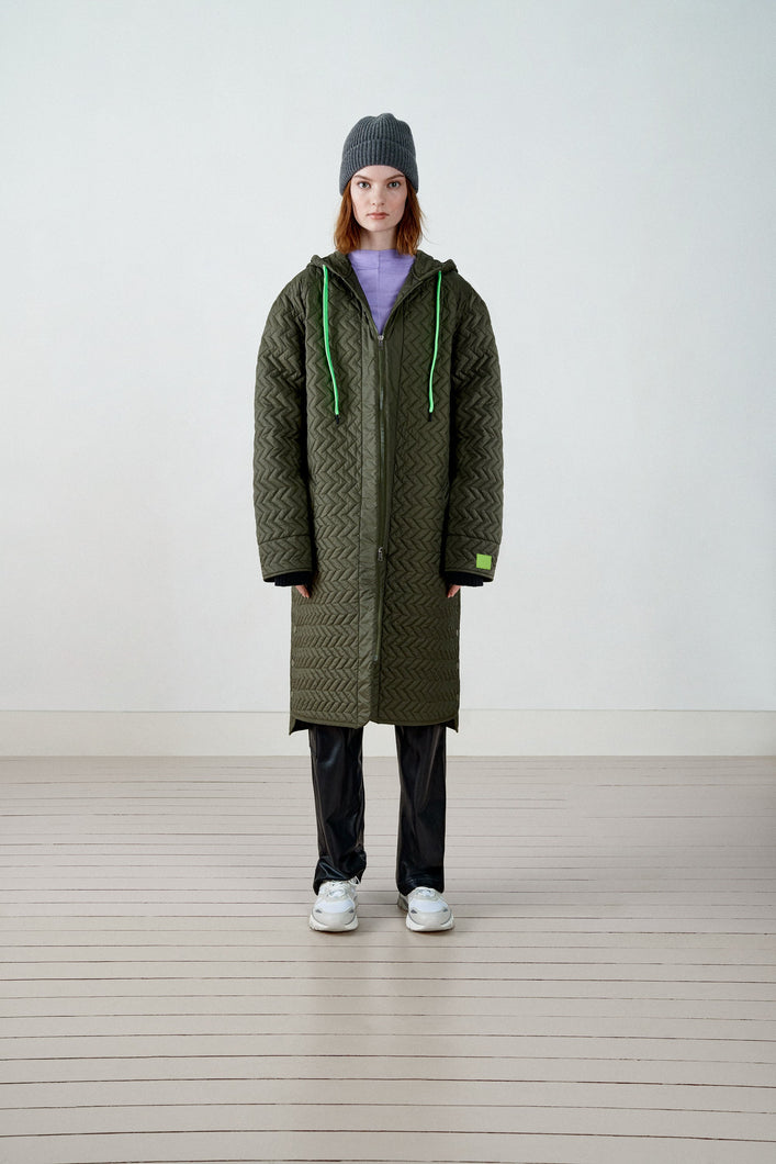 Load image into Gallery viewer, Fréd Quilted Coat