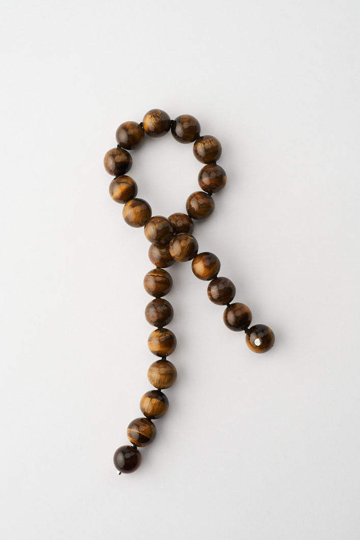Load image into Gallery viewer, Mussels and Muscles Tigers Eye Spheres Choker
