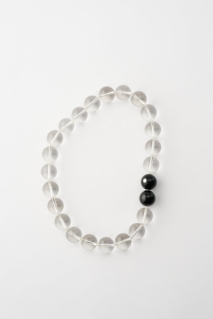 Load image into Gallery viewer, Mussels and Muscles Crystal Spheres Choker