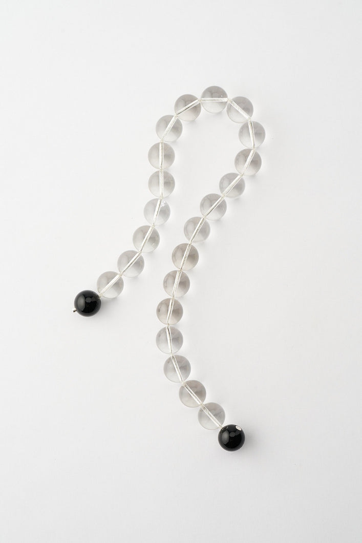 Load image into Gallery viewer, Mussels and Muscles Crystal Spheres Choker