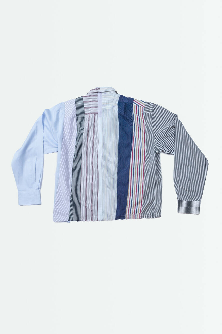 Buzigahill Bwere Striped Patchwork Shirt