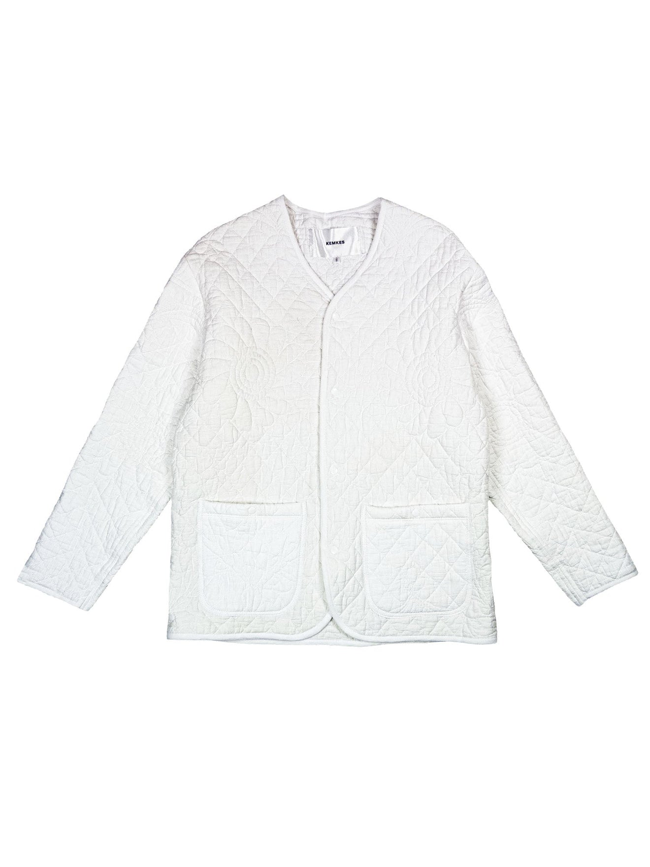 Kemkes White Quilt Jacket S
