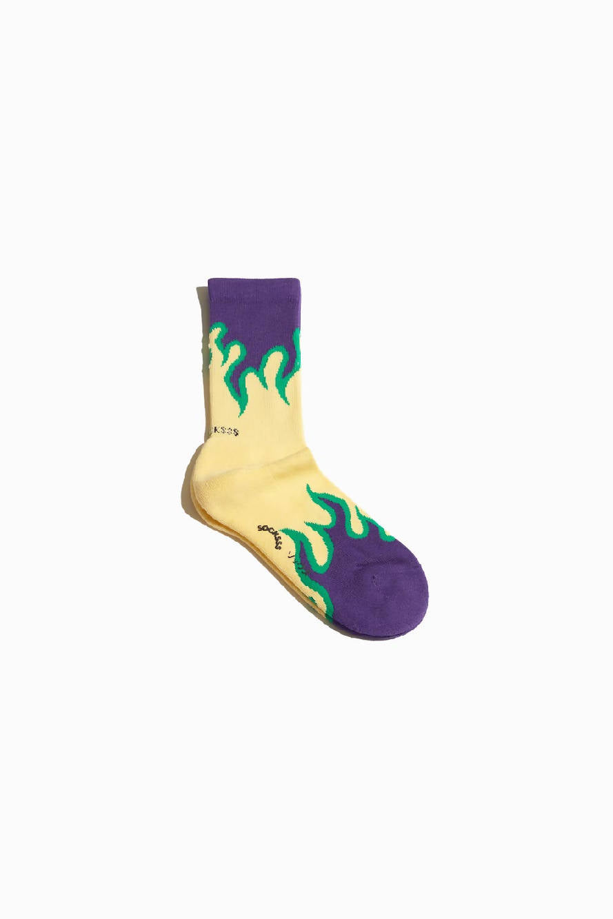 Socksss Purple Agassi Organic Sock